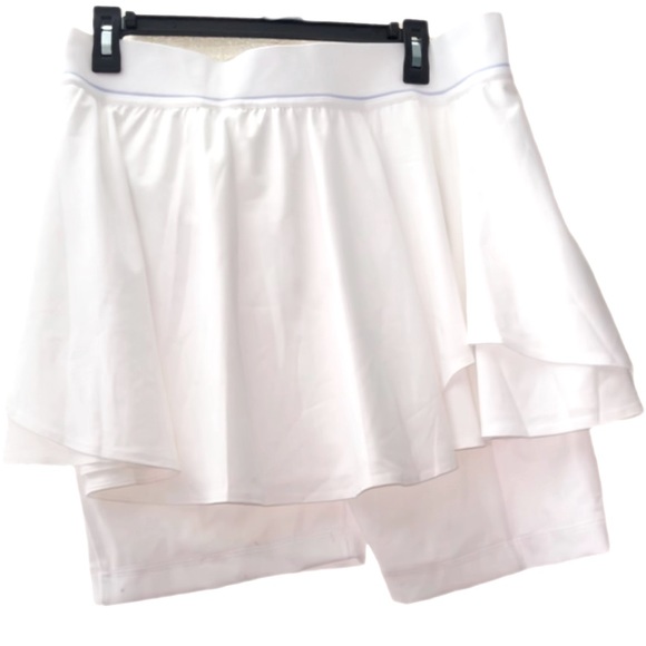 Lululemon Court Rival High Rise Skirt White Size 12 - Picture 6 of 9